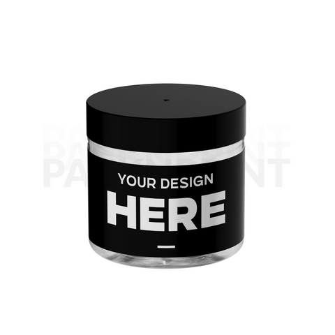 Custom Labeled Glass Jars - 60ml (1/8)