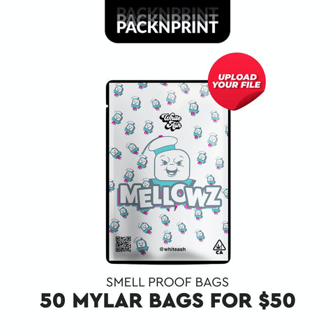 50 Custom Mylar Bag Promotion (1/8)