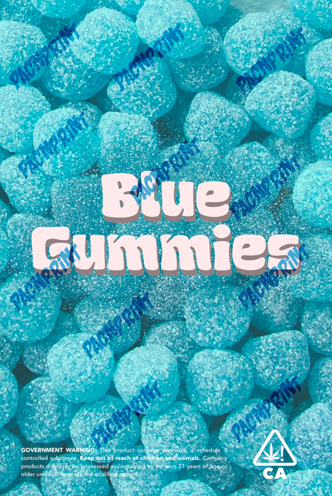 Blue Gummies
