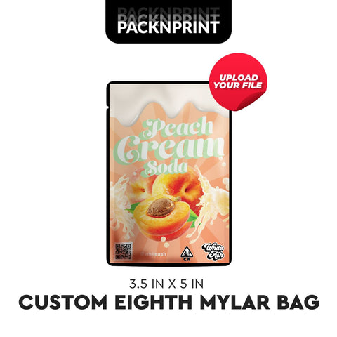 Custom Printed 3.5x5" Mylar Bags (1/8)