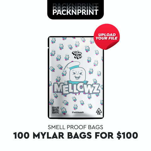 100 Custom Mylar Bag Promotion (1/8)